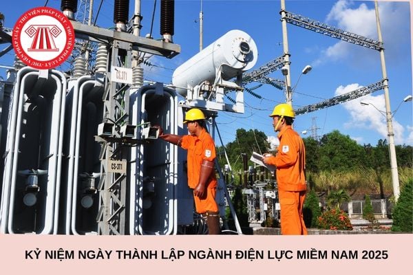 Năm 2025 kỷ niệm bao nhiêu năm ngày thành lập Ngành điện lực miền Nam Việt Nam? (Hình Internet)