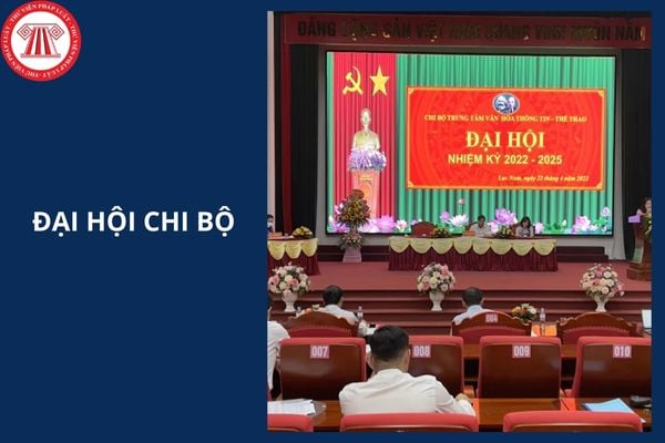 Mẫu Nghị quyết Đại hội chi bộ sau sáp nhập thế nào?