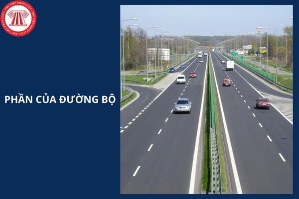 Phần của đường bộ được sử dụng cho phương tiện giao thông đường bộ đi lại là gì?