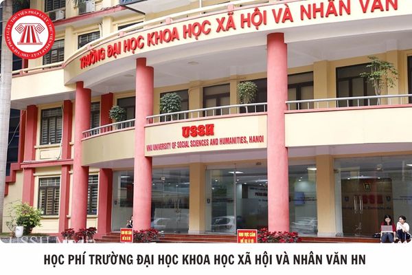 Học phí trường Đại học Khoa học xã hội và nhân văn ĐHQG Hà Nội năm 2025 2026 là bao nhiêu?