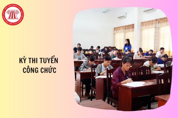 Trình tự xử lý vi phạm đối với thí sinh dự thi tuyển công chức từ 10/12/2025 thế nào?