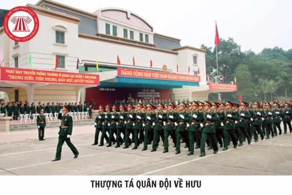 Thượng tá quân đội về hưu năm bao nhiêu tuổi?