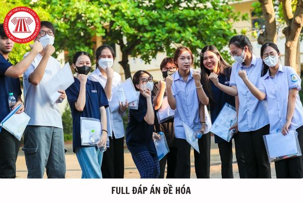 Full đáp án đề Hóa mã đề 0124 thi tốt nghiệp THPT 2025 thế nào?