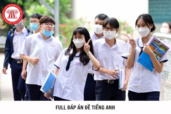 Full đáp án đề Tiếng anh mã đề 0124 thi tốt nghiệp THPT 2025 thế nào?