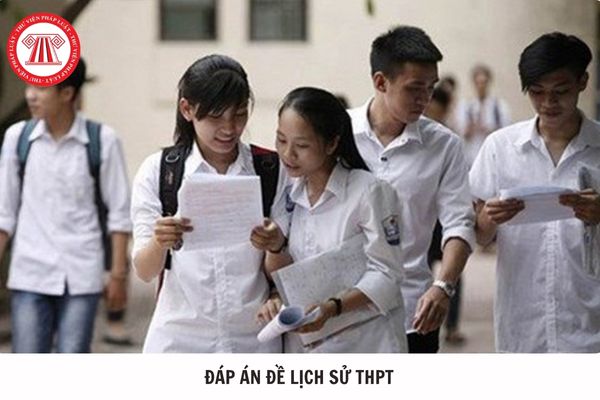 Full đáp án đề Lịch sử mã đề 0834 thi tốt nghiệp THPT 2025 thế nào?