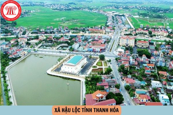 Xã Hậu Lộc tỉnh Thanh Hóa gồm những xã phường nào hình thành từ 1/7/2025?