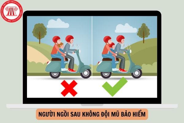 Năm 2025, người ngồi sau không đội mũ bảo hiểm phạt bao nhiêu tiền?