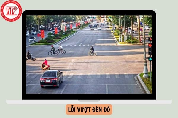 Lỗi vượt đèn đỏ bị phạt bao nhiêu tiền năm 2025?