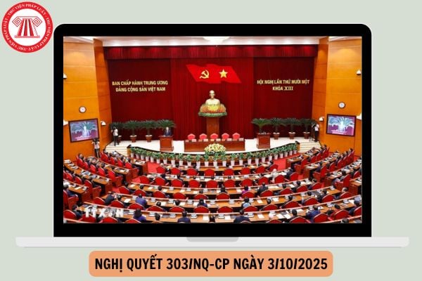 TOÀN VĂN Nghị quyết 303/NQ-CP ngày 3/10/2025 về giải pháp thực hiện hiệu quả chính quyền địa phương 2 cấp theo Kết luận 195-KL/TW ra sao?