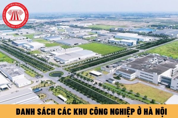 Danh sách các khu công nghiệp ở Hà Nội