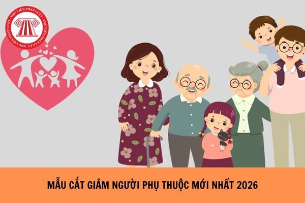 Mẫu cắt giảm người phụ thuộc mới nhất 2026 là mẫu nào?