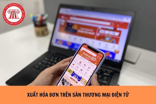 Thời điểm xuất hóa đơn trên sàn thương mại điện tử đối với bán hàng là khi nào?