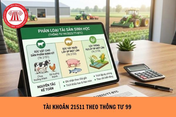 Tài khoản 21511 theo Thông tư 99 là gì?