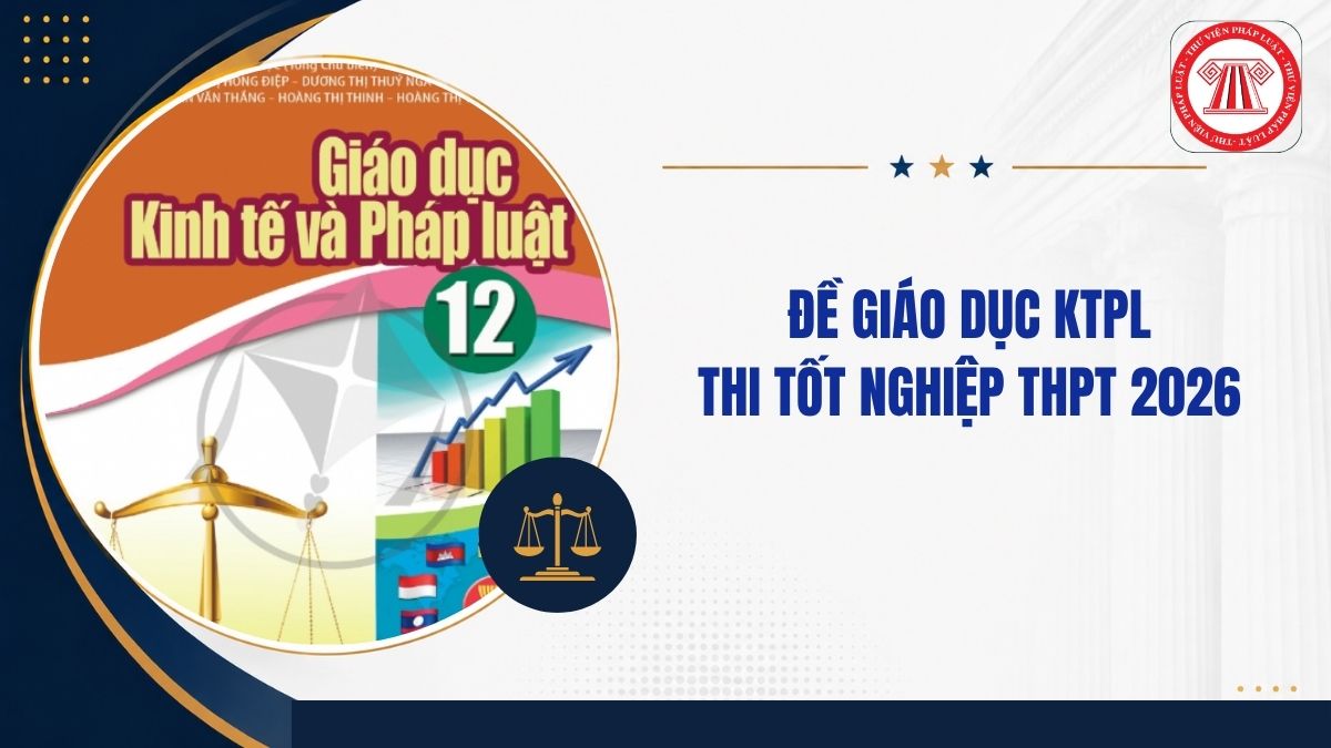 Full đáp án đề KTPL THPT quốc gia 2026 mã đề 1031 thế nào?
