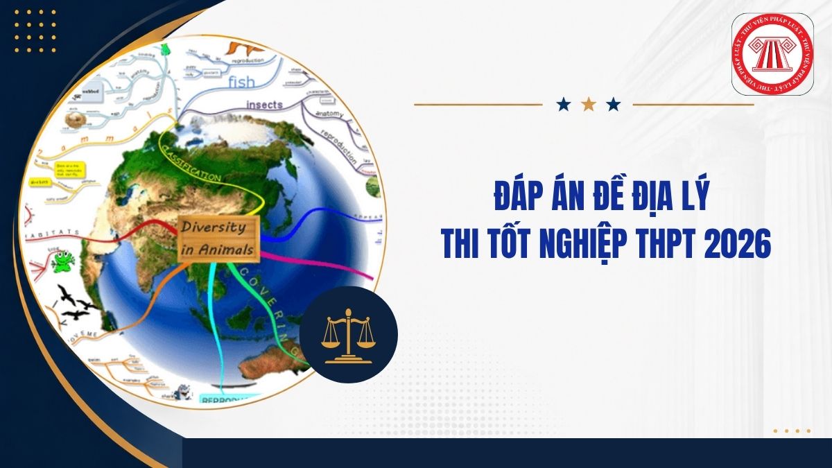 Full Đáp án đề ĐỊA THPT quốc gia 2026 mã đề 0917 thế nào?