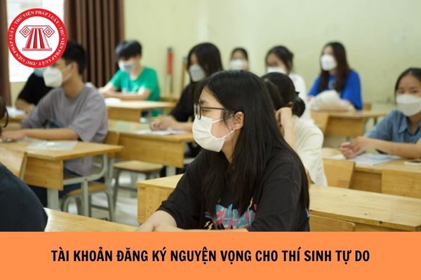 Xin cấp tài khoản đăng ký nguyện vọng 2026 cho thí sinh tự do như thế nào?