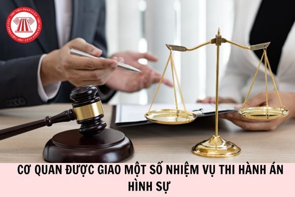 Từ 1/7/2026, cơ quan được giao một số nhiệm vụ thi hành án hình sự bao gồm những cơ quan nào?