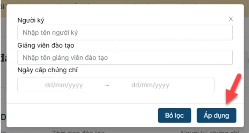 Trường hợp muốn tìm kiếm nâng cao