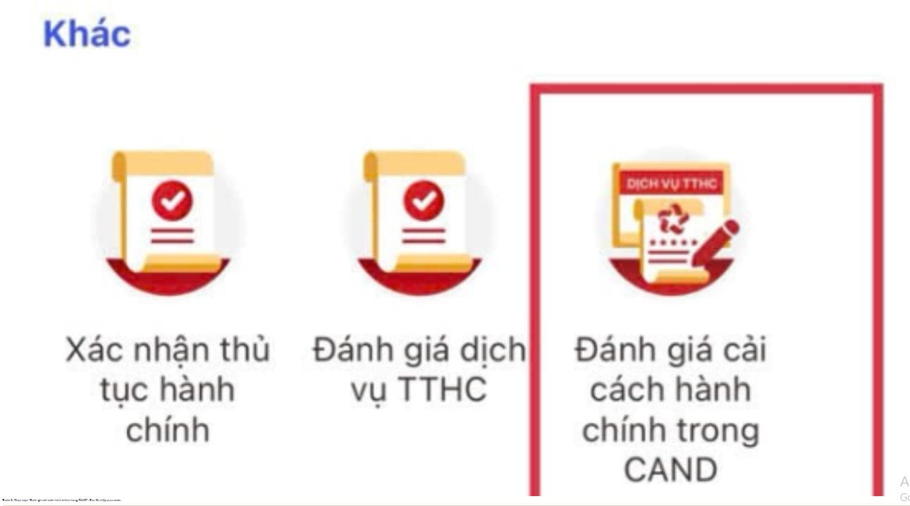 Đánh giá cải cách hành chính trong CAND