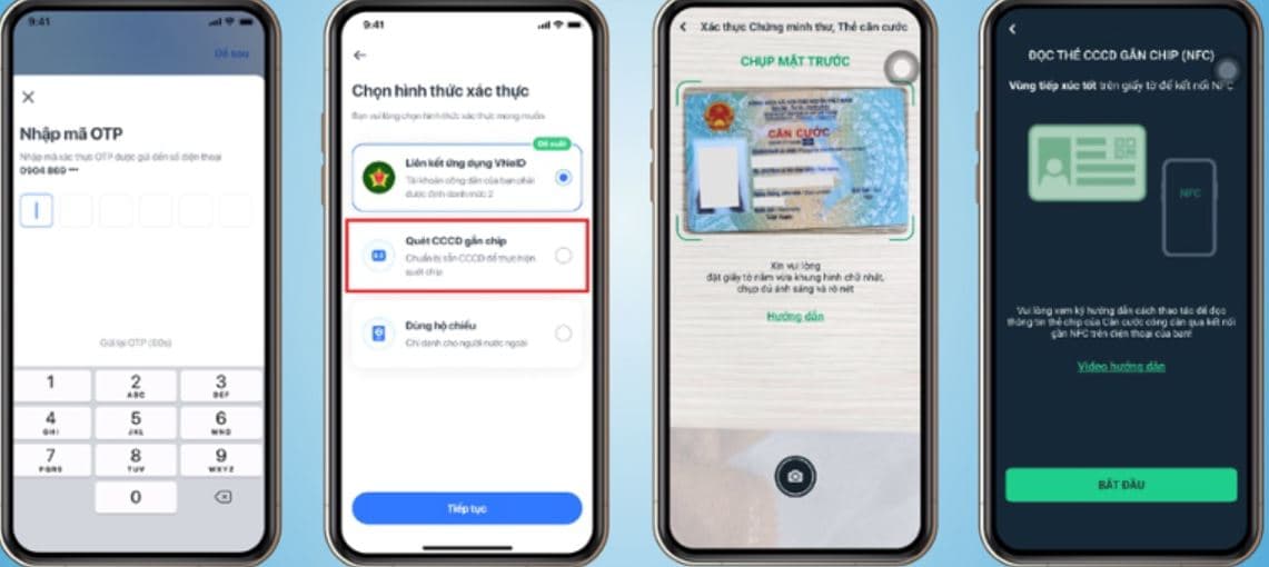 Chụp ảnh CCCD và ảnh chân dung