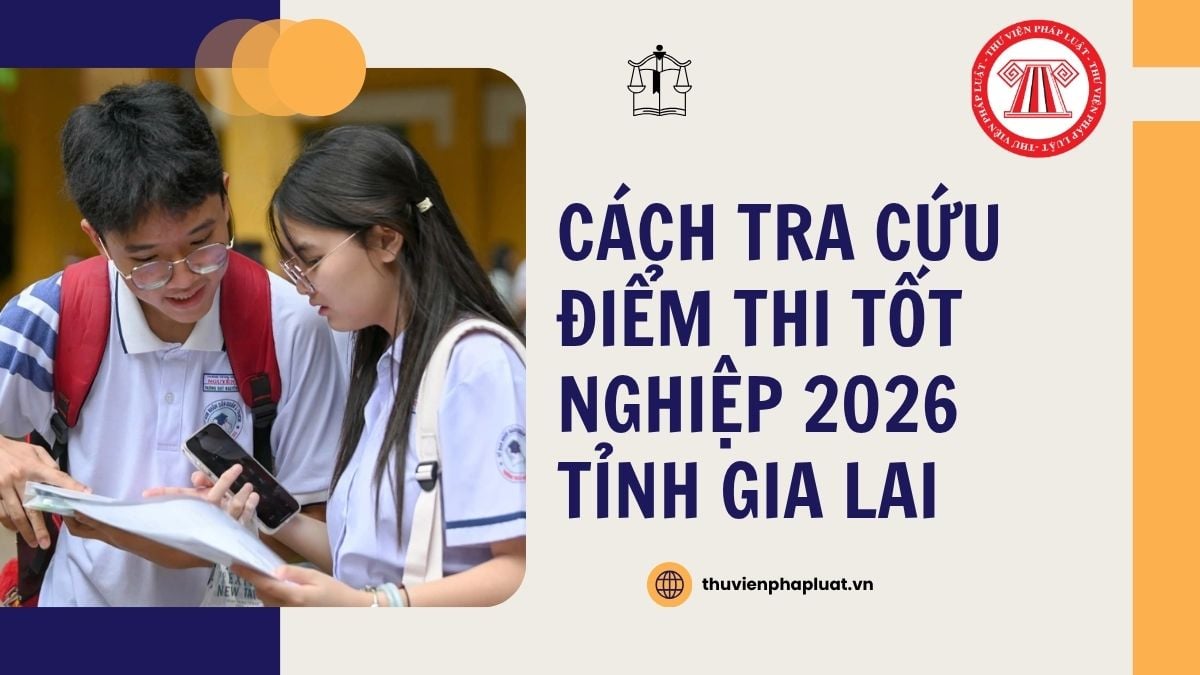 Cách Tra cứu điểm thi tốt nghiệp 2026 tỉnh Gia Lai chi tiết như thế nào?
