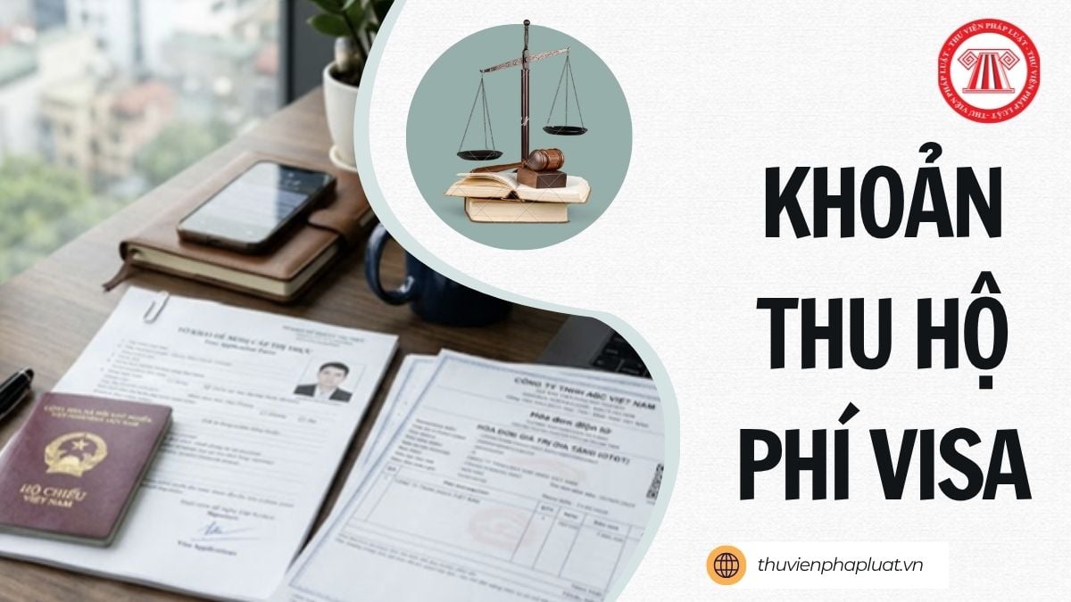 Khoản thu hộ phí Visa không phải tính thuế GTGT nếu chỉ thực hiện thu hộ, nộp hộ đúng không?