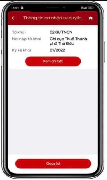 Cách TRA CỨU và GỬI phản ánh thông tin quyết toán thuế TNCN trên eTax Mobile