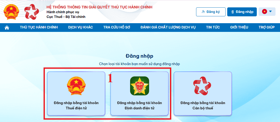Hướng dẫn cách đăng ký thuế cho thuê tài sản trên Dịch vụ công thuế điện tử