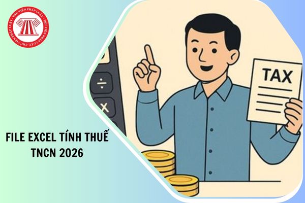 File excel tính thuế TNCN 2026 theo biểu thuế TNCN 2026 chính thức chi tiết như thế nào?