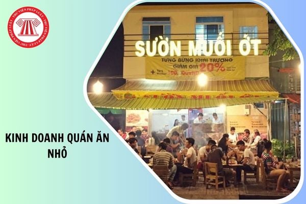 Đối với hộ kinh doanh quán ăn nhỏ thì cần sổ sách như thế nào?