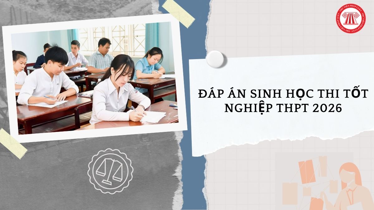 Đáp án đề SINH mã đề 0430 thi tốt nghiệp THPT 2026 ra sao? 