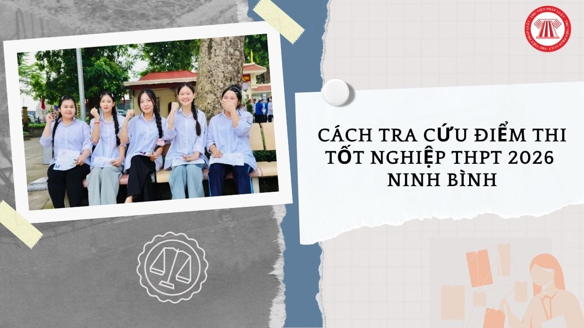 Cách Tra cứu điểm thi tốt nghiệp THPT 2026 Ninh Bình như thế nào?