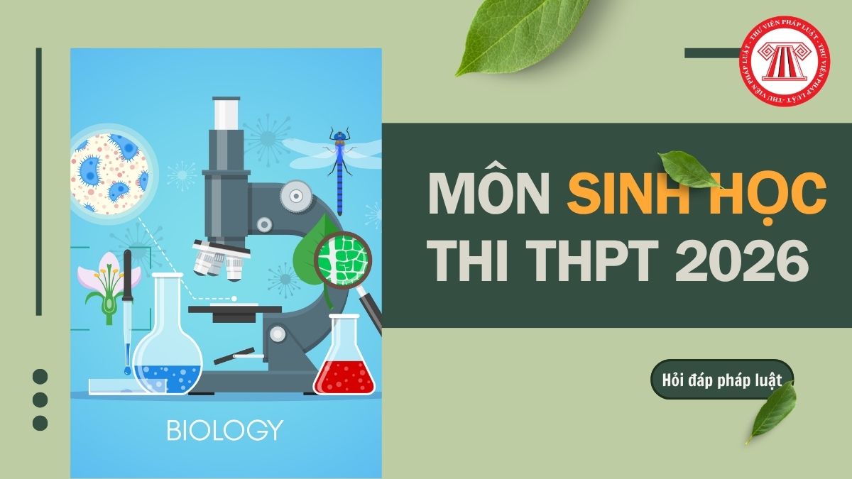 Full đề môn Sinh thi THPT 2026 chính thức mã 13 và đáp án chi tiết thế nào?