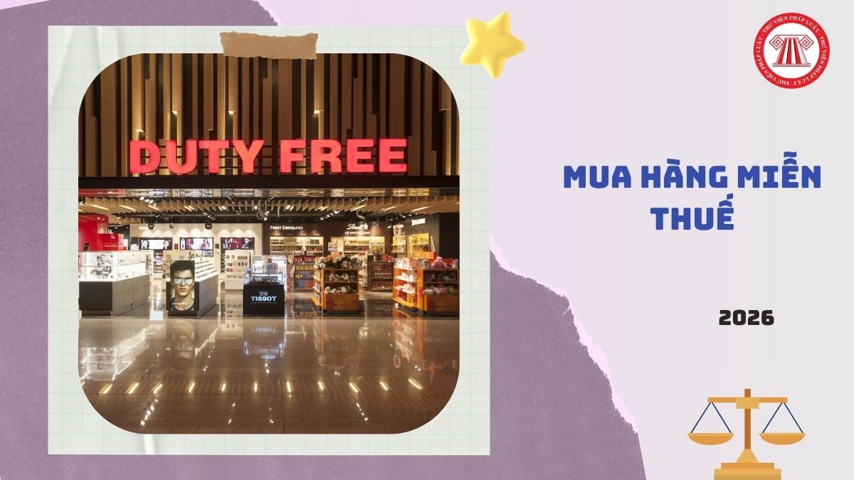 Người nhập cảnh được mua hàng miễn thuế tại cửa hàng nào?