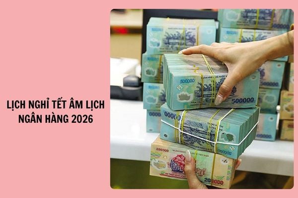 Lịch nghỉ Tết Âm lịch ngân hàng 2026 đầy đủ, chi tiết như thế nào?