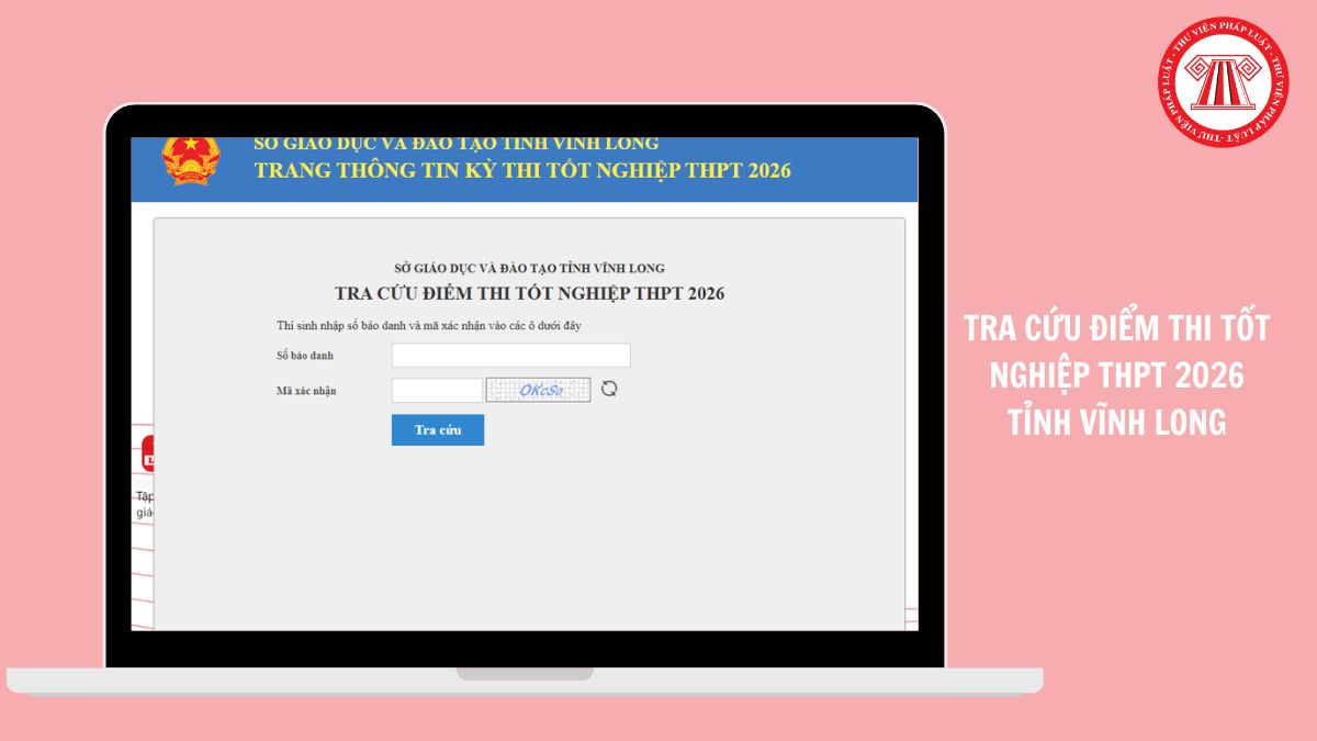 tracuudiem vinhlong edu vn xem điểm thi tốt nghiệp THPT 2026 Vĩnh Long ra sao?