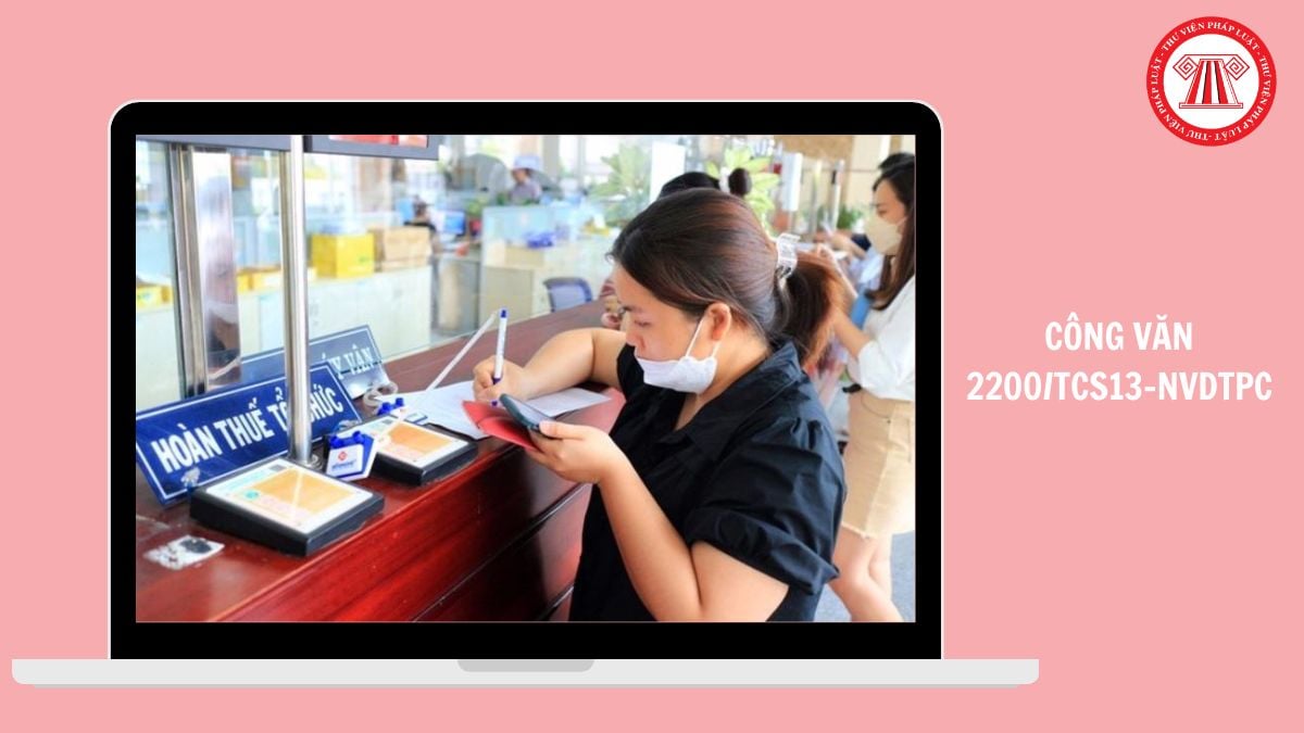 Công văn 2200/TCS13-NVDTPC ngày 29/5/2026 về chiến dịch Làm sạch mã số thuế - Tháo gỡ điểm nghẽn trong kinh doanh thế nào?