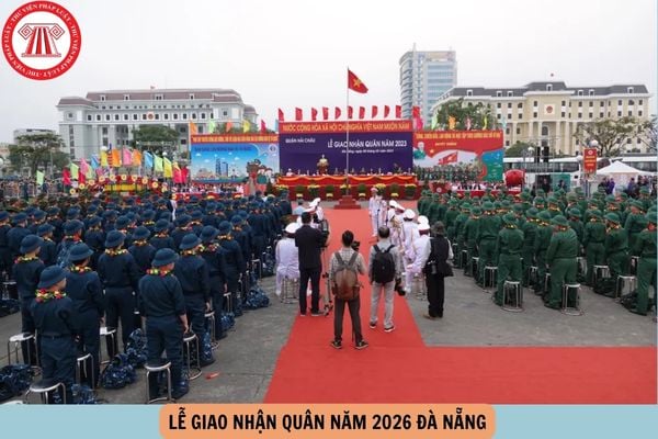 Lễ giao nhận quân năm 2026 Đà Nẵng