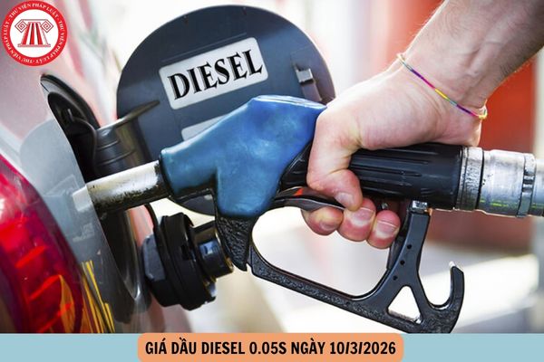 Giá dầu diesel hôm nay 10 3 2026