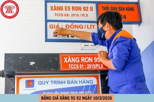 giá xăng 92 95 hôm nay