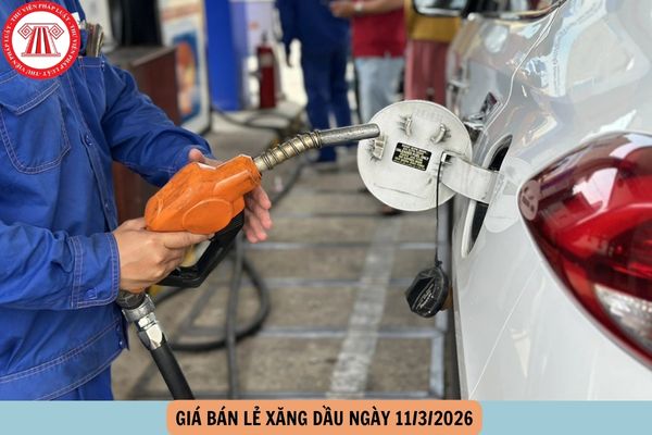 giá bán lẻ xăng 11 3