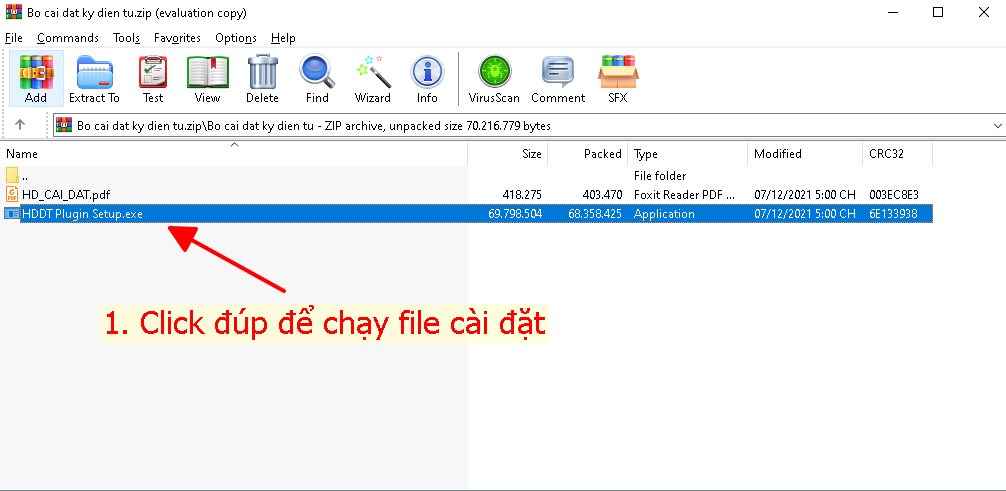 không tìm thấy ứng dụng nền HDDT Plugin