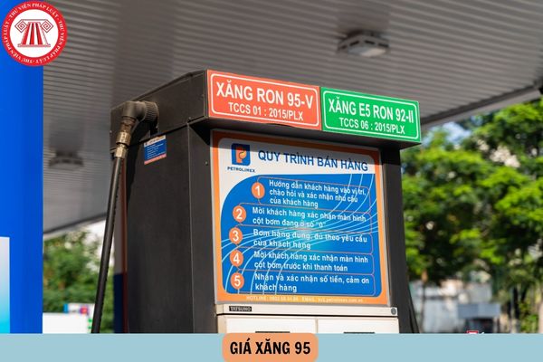 giá xăng 95 hôm nay 22 3