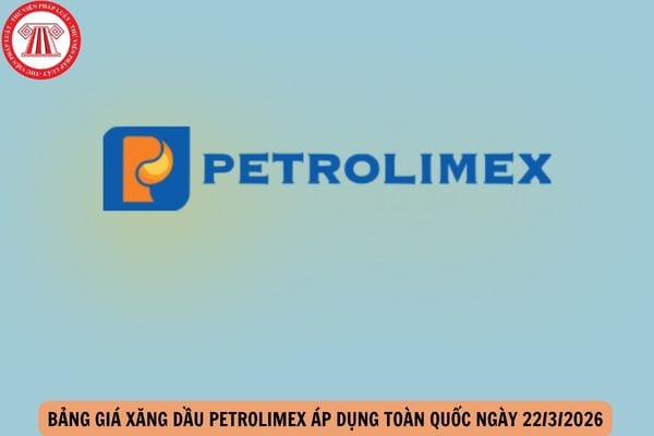 giá xăng petrolimex hôm nay 22 3
