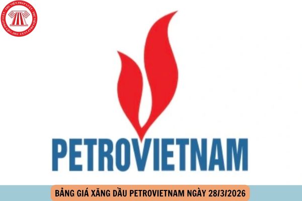 bảng giá xăng dầu petrovietnam 28 3