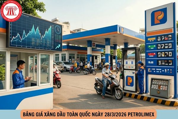 giá xăng dầu toàn quốc 28 3
