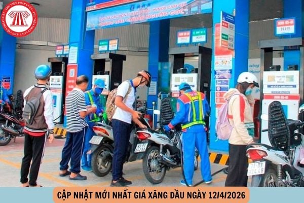 giá xăng ngày 12 4