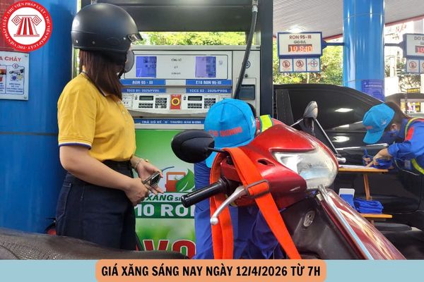 giá xăng sáng nay 12 4