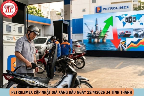 giá xăng dầu petrolimex 22 4