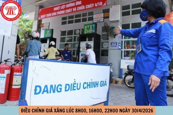 Điều chỉnh giá xăng 30 4